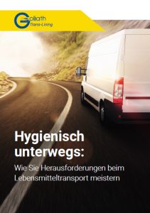 Laderaumausbau zum hygienischen Lebensmitteltransport Goliath Trans-Lining Laderaumbeschichtung zum hygienischen Lebensmitteltransport